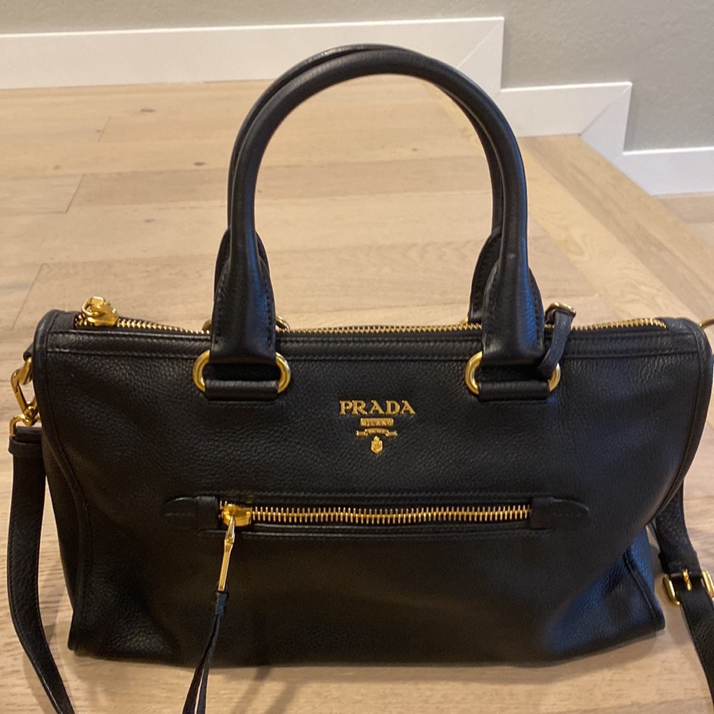 Authentic PRADA leather bag